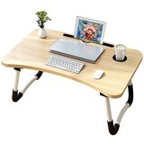  Prijenosni sklopivi univerzalni drveni stol za laptop 60cm Cijene