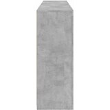  Komoda s LED svjetlima siva boja betona 162 x 37 x 100 cm | shoptok.hr