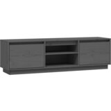 Maison Chic TV omarica - TV stojalo - Televizijska omarica siva 140x35x40 cm trdna borovina, (21700153) Cene