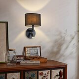  Brilagi - LED zidna lampa DAYA 1xE14/40W/230V + LED/3W crna | Eponuda.com