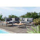 Beldano Lounge Garnitura Manoca, Siva, Les Akacije, 4-Delni Set | Shoptok.si