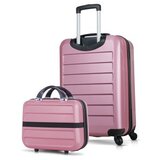 Zoozie Bags set kofera 8480, 2 dijela, ružičasto zlato | Eponuda.ba