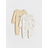 Reserved BABIES` ONE-PIECE - krem | shoptok.hr