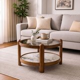 Hanah home klub sto Golf 100, 100 cm, orah / beli mermer | Eponuda.com
