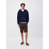 Reserved Pletena kapuljača - mornarsko plava | shoptok.hr