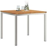  TrpezarijskiStol Smeđa 90 x 90 x 75 cm Čvrsto drvo akacije | shoptok.hr