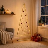  Metalno božićno drvce sa stalkom KUOPIO 180 cm Čelik Zlatno - Zlatno 180 cm | shoptok.hr