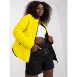 Fashion Hunters Yellow translucent quilted jacket Everly RUE PARIS Cijene