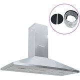 vidaXL Kuhinjska napa 90 cm od nehrđajućeg čelika | shoptok.hr