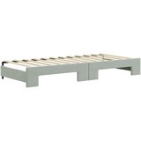 vidaXL dnevni krevet na razvlačenje svjetlosivi 80 x 200 cm baršunasti | shoptok.hr