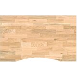 vidaXL Delovna miza 100x60x81,5 cm trdna hrastovina | Shoptok.si