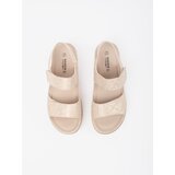 GOODIN Light beige women's Velcro sandals | Shoptok.si