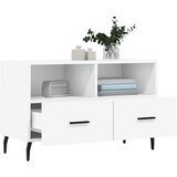 TV ormarić bijeli 80 x 36 x 50 cm od konstruiranog drva | Eponuda.com