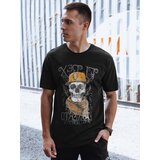 DStreet T-shirt męski z nadrukiem czarny Cijene