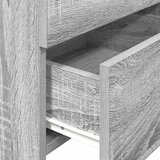  Noćni ormarići 2 kom s 2 ladice sivi Sonoma 40x36,5x62 cm | shoptok.hr