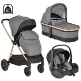 Cangaroo Kolica za bebe 3 u 1 Hydra I-Size Siva | ePonuda.com
