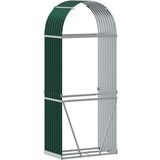  Držač za cjepanice zeleni 80 x 45 x 190 cm pocinčani čelik | shoptok.hr