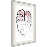  Poster - Black Leaf Outline 30x45 | shoptok.hr