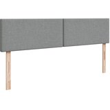  Krevet s oprugama i madracem svjetlosivi 200 x 200cm od tkanine | shoptok.hr
