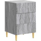  Noćni ormarić Siva Sonoma 43 x 39,5 x 66,5 cm Konstruirano drvo | shoptok.hr
