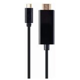  USB adapter Type-C to HDMI-male adapter, 4K 60Hz, 2 m, black, GEMBIRD, A-CM-HDMIM-02 Cijene