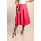 Fenzy Bombažno Krilo Z Gumbi, Roza | Shoptok.si