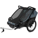 Thule chariot cab dečja prikolica za bicikl - dark slate | Eponuda.com