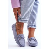 Boto marka niezdefiniowana Women's Suede Moccasins Blue Si Passione | shoptok.hr