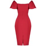 Trendyol Ženska haljina TBBSS22AH00040, Crvena | Eponuda.com