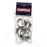 Ramda Inox Cijevne Obujmice, Promjer 25-40mm, Set od 5 komada | shoptok.hr
