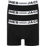 Jack & Jones Muške bokserice 12081832 3/1 crne | ePonuda.com