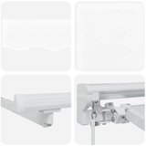  Okvir tende Bijeli 300 x 200 cm Poliester s PU premazom | shoptok.hr