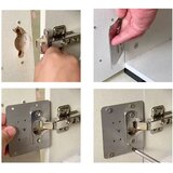  Pločice za reparaciju šarki, 5komada + šrafovi Cene