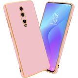 Cadorabo Ohišje, združljiv s Xiaomi v sijajnem roza - zlato - zaščitno prevleko iz fleksibilnega silikona TPU in z zaščito pred kamero, (20596632) | Shoptok.si