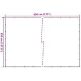  Mreža za prikolicu zelena 3,5 x 8 m HDPE | shoptok.hr