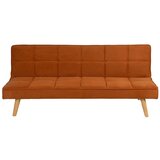 Ixia Opečnato oranžna raztegljiva sedežna garnitura iz šenilje 175 cm – | Shoptok.si