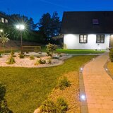  Spoljašnja lampa 2xE27/60W/230V IP44 232 cm crna | Eponuda.com