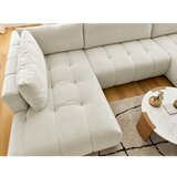 Bobochic Paris Bež raztegljiva/s prostorom za shranjevanje kotna sedežna garnitura (levi kot/v obliki črke "U") Fuji – | Shoptok.si