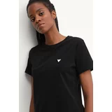 Guess Kratka majica COLETTE ženska, črna barva, V4YI09 J1314
