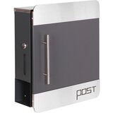 Wiltec poštni nabiralnik z režo za časopis antracit + inox V | Shoptok.si