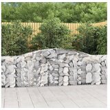  Lučne gabionske košare 3 kom 400x30x100/120cm pocinčano željezo | shoptok.hr