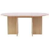 Venture Home okrugli rastezljivi blagovaonski stol Strada ⌀120 cm, izbijeljena (whitewash) | shoptok.hr