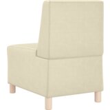 SOFA Stolice 2 pcs Krema 55 x 74 x 82 cm Lažna koža | shoptok.hr