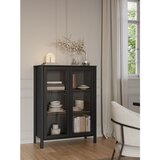 Marckeric Crna vitrina od masivnog bora 90x120x40 cm Alessandra – | shoptok.hr