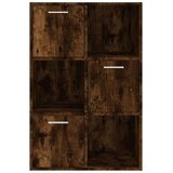 Ormarić za pohranu boja dimljenog hrasta 60 x 29 5 x 90 cm | shoptok.hr