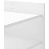  Stolić za kavu bijeli 80 x 50 x 50 cm od konstruiranog drva | Eponuda.com