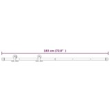  Klizna vrata s priborom za montažu 80 x 210 cm masivna borovina | shoptok.hr