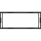  Stolić za kavu crni s kaljenim staklom 120 x 60 x 35 cm | shoptok.hr