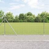 vidaXL Polje za ograjo 1,2x25 m Pocinkano jeklo | Shoptok.si