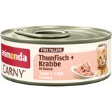 animonda Carny Adult Fine Fillets u umaku 12 x 60 g - Tuna i rakovi u